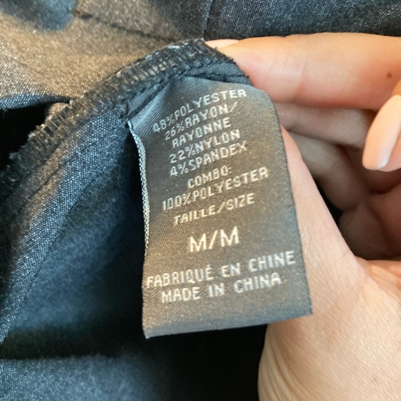 👗Suzy Shier Charcoal Grey with Black Lace Sleeveless Body Con Dress + Belt👗 - Picture 5 of 6